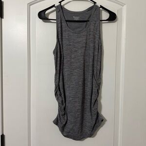 Athleta Speed light Racerback Tank Women’s Size Small Heather Gray 180189042